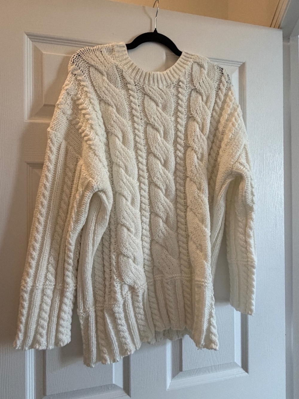 White Heavy Sweater
